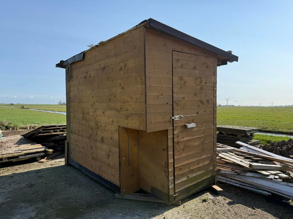 Houten Tuinhuisje - Compact en Functioneel, Tuin en Terras, Tuinhuizen, Gebruikt, Tuinhuis, Minder dan 200 cm, Zonder ramen