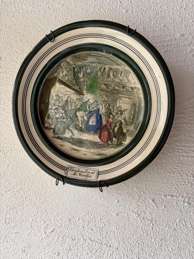 Plate Christmas Eve at Mr. Wardle's, Charles Dickens, Ophalen of Verzenden
