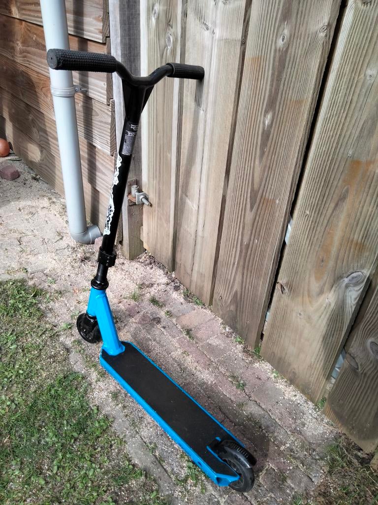 Stuntstep blauw, Fietsen en Brommers, Steps, Ophalen of Verzenden