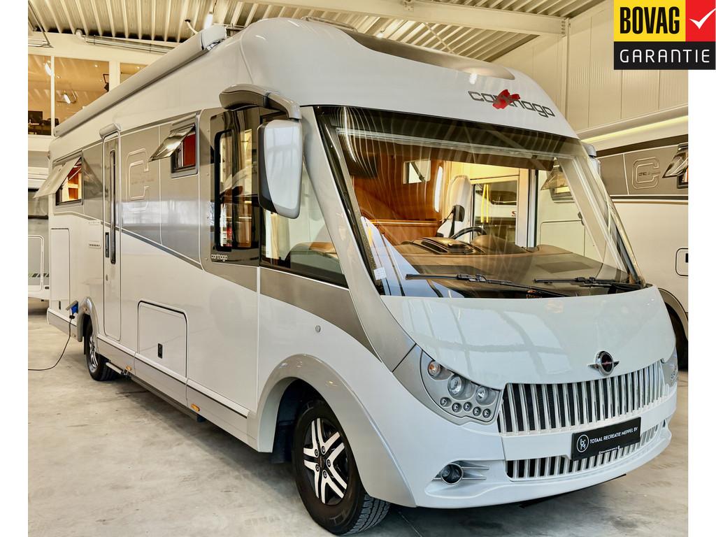 Carthago Liner for two 53 Automaat 4-pers ! Airco Trekhaak,, Caravans en Kamperen, Campers, Info@trmbv.nl, 7 tot 8 meter, Bedrijf