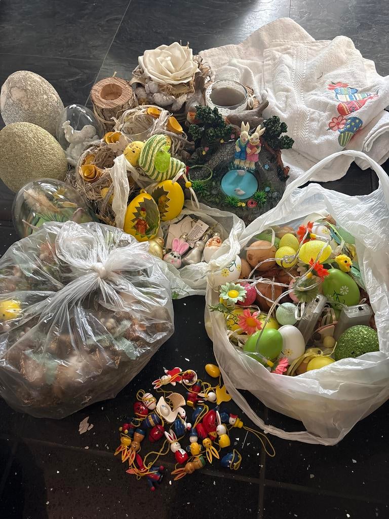 Veel paas spulletjes pasen, Ophalen, Gebruikt