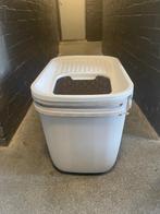 Savic Kattenbak Hop In (2x), Dieren en Toebehoren, Ophalen, Gebruikt, Gesloten