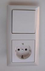 stopcontact met schakelaar Jung AS 500 Nieuw, Ophalen of Verzenden, Nieuw, Stopcontact