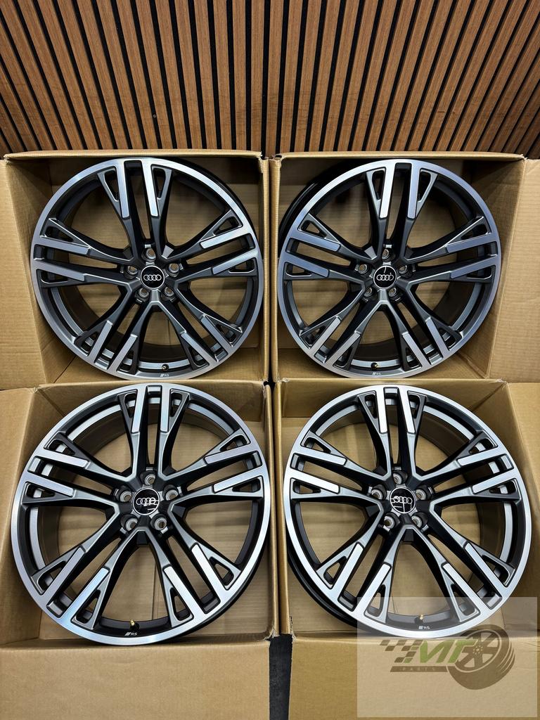 21" Audi Q5 SQ5 A6 S6 Q3 RSQ3 5-Dubbsp-Y 8MA601025M BTW OEM, Auto-onderdelen, Banden en Velgen, Gebruikt, Velg(en), -, -