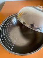 Wokpan, Ophalen, Zo goed als nieuw, Aluminium, Wok