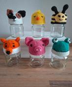 Gehaakte uitdeelpotjes: Vos, Bij, Kikker, Ophalen of Verzenden, Nieuw, Knutselwerk