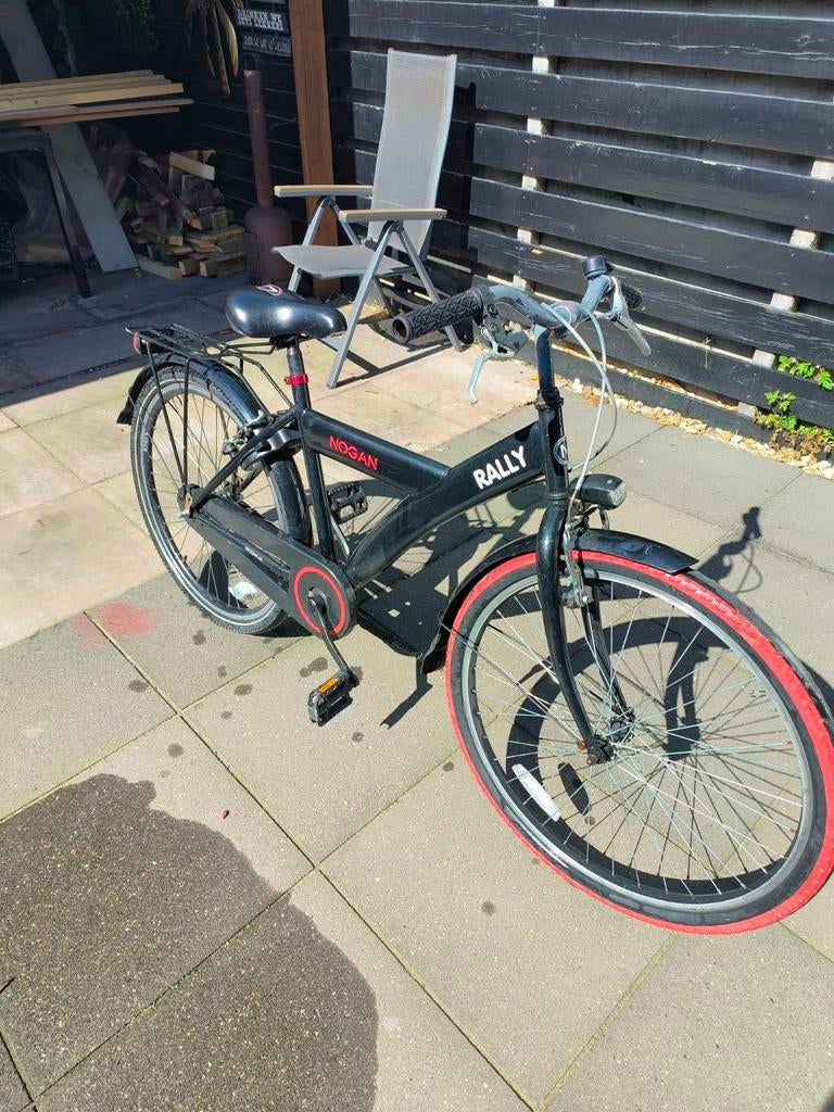 Rally Nogan 26 inch jongensfiets, Fietsen en Brommers, Gebruikt, Versnellingen, Minder dan 49 cm, Ophalen