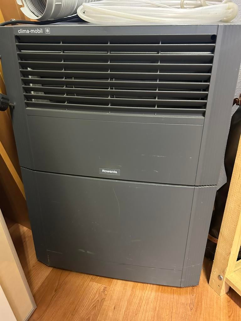 Mobiele airco Rowenta - Goed werkend!, Ophalen, 2 snelheden, Timer, Zo goed als nieuw