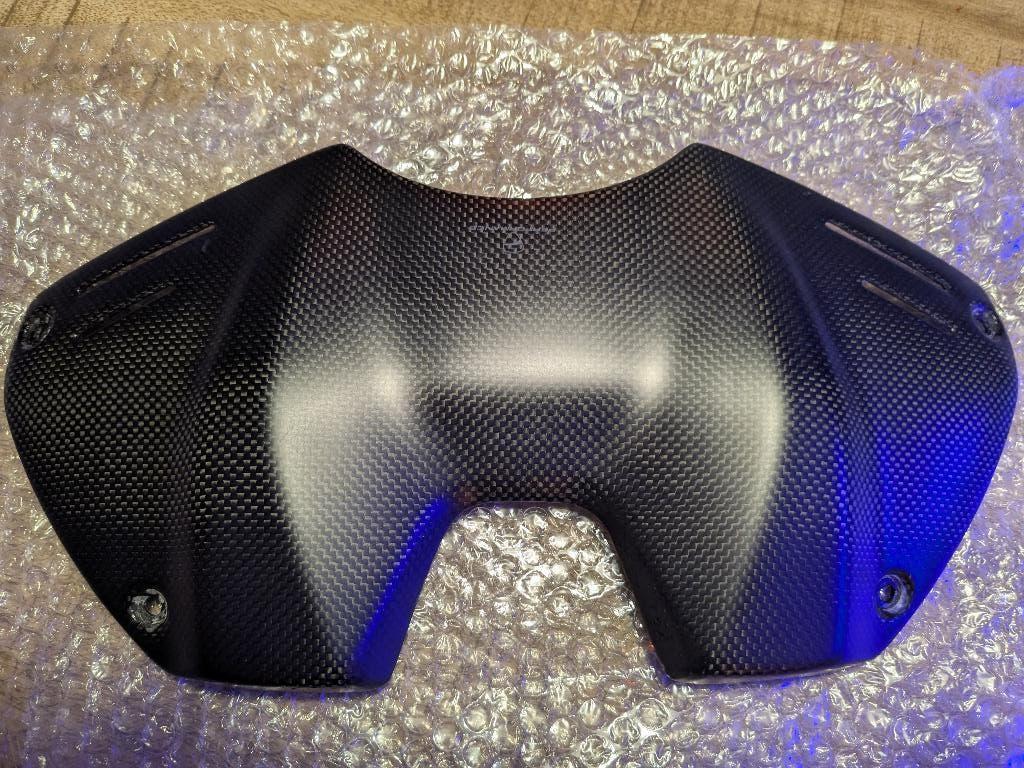 Panigale V4 V4S carbon tank accu cover 2022 2023 2024, Ophalen of Verzenden, Gebruikt