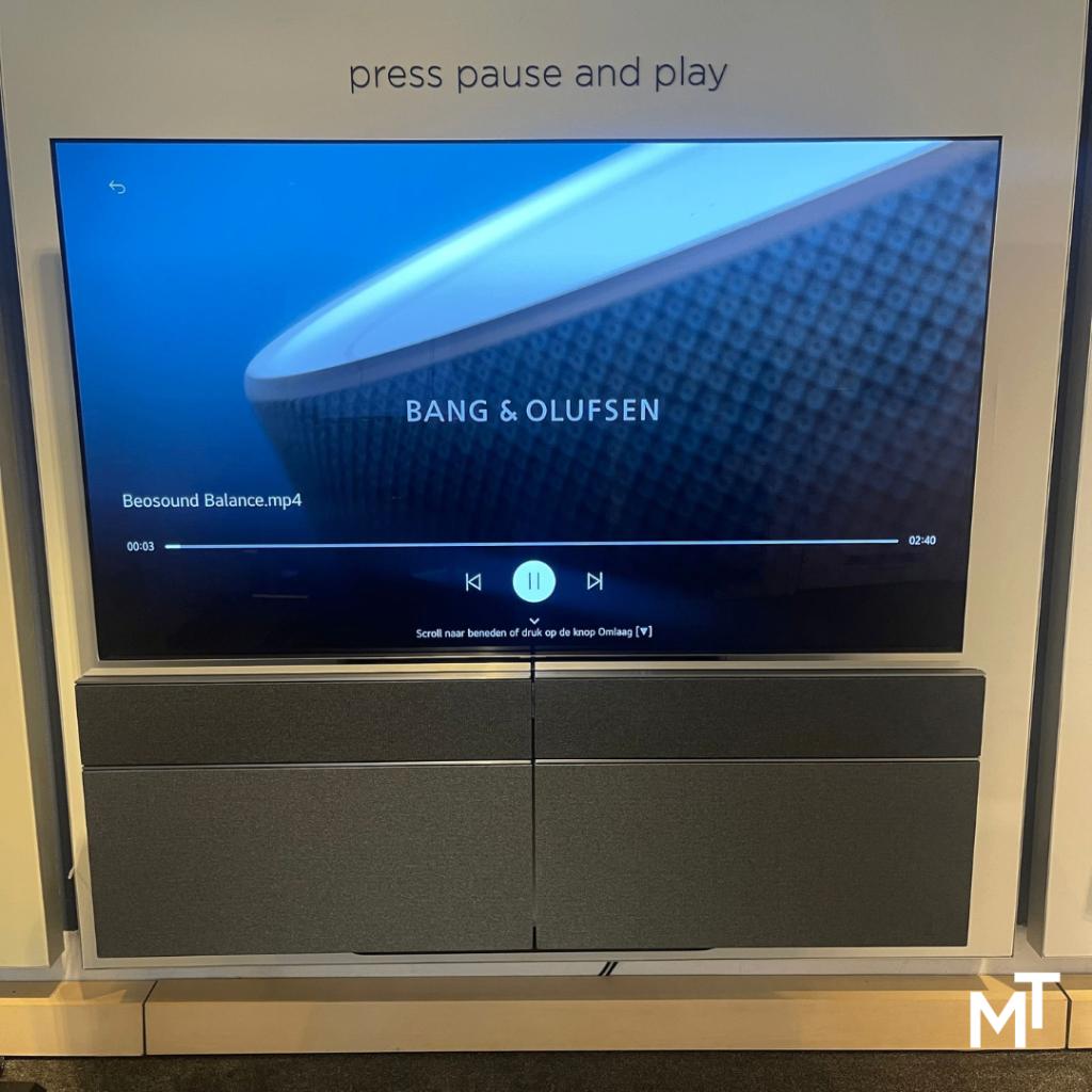 Bang & Olufsen BeoVision Harmony 77 Silver / Grey Mélange, Bang & Olufsen, Zo goed als nieuw, 100 cm of meer, 4k (UHD)