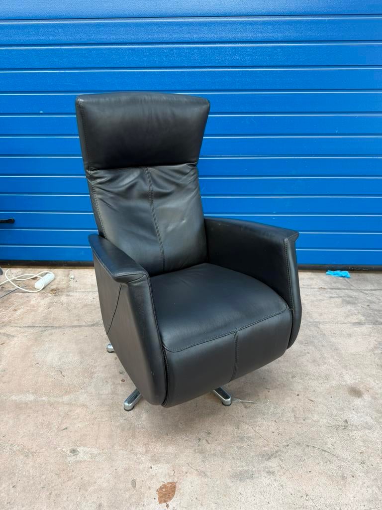 Prominent relax fauteuil Handmatig verstelbaar, Ophalen, Minder dan 75 cm, Leer, Prominent design