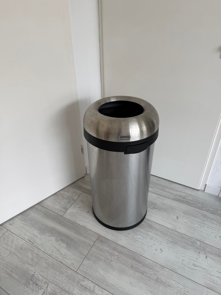 Simplehuman prullenbak, Ophalen of Verzenden, Zo goed als nieuw, Minder dan 50 cm