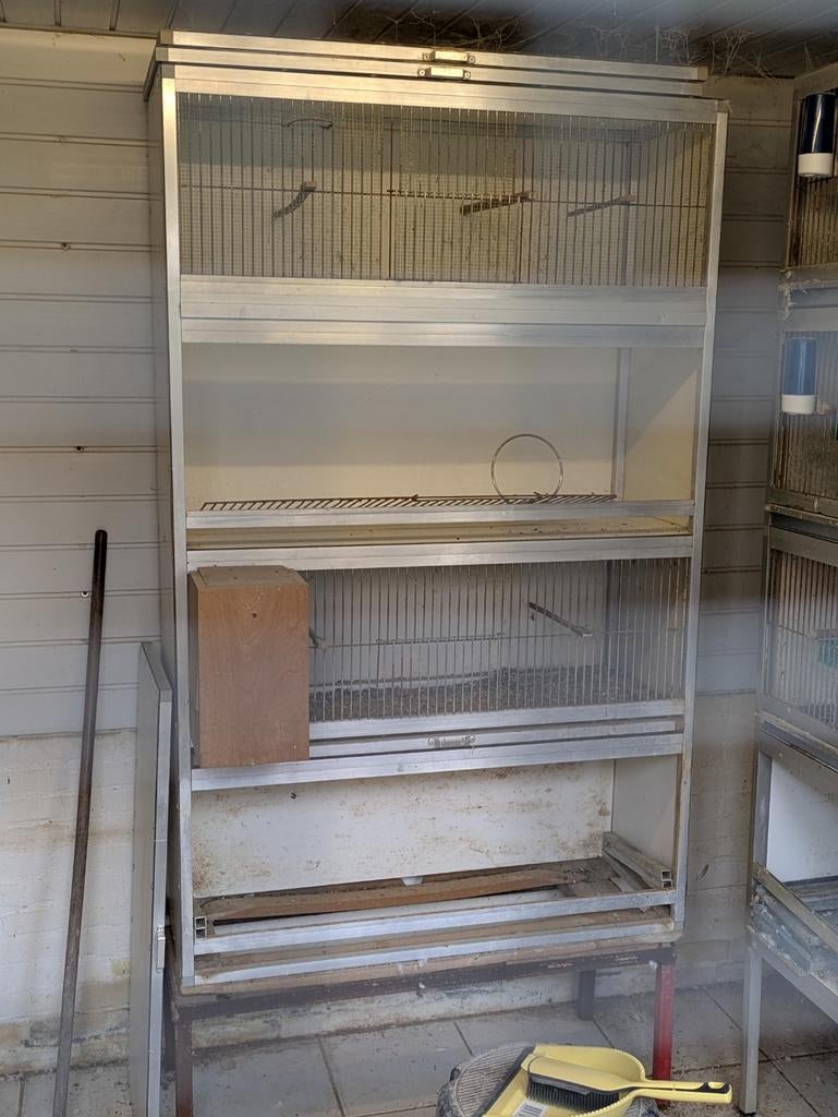 Vaste vierdelige kweekkooi, Ophalen of Verzenden