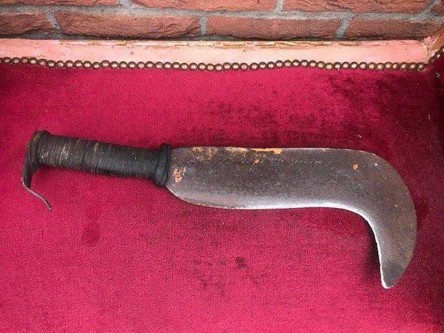 stevige oue klewang/ kapmes, Sumatra, Ophalen of Verzenden, Overige soorten, Azië, Zwaard of Sabel