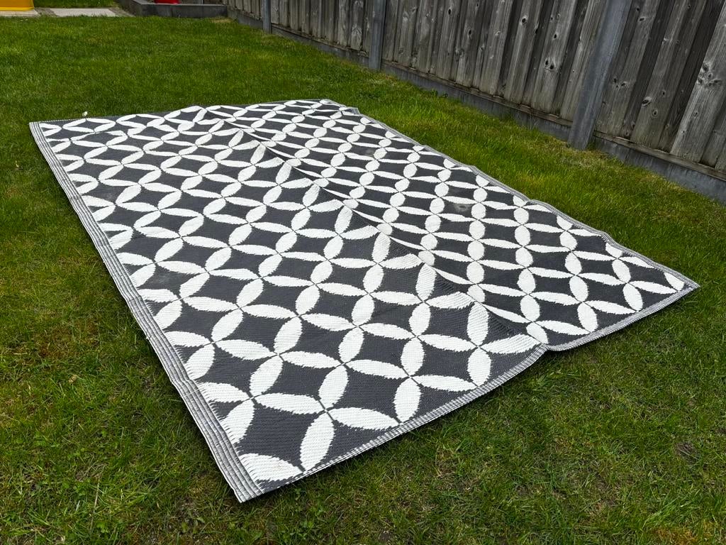 Buitentapijt - 230 x 160 cm, Caravans en Kamperen, Kampeeraccessoires, Ophalen of Verzenden, Zo goed als nieuw