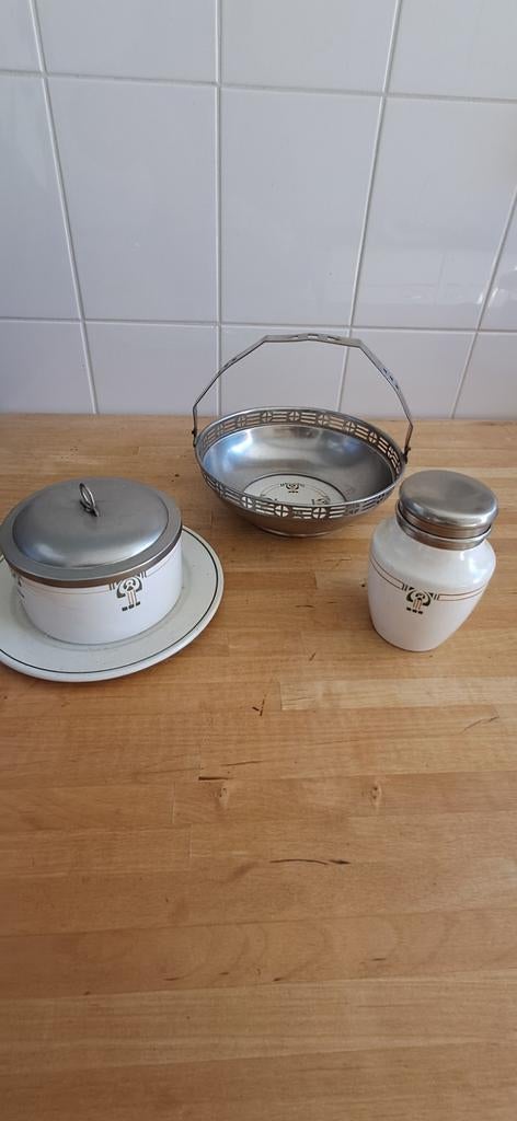 Vintage Art Deco items Chris van der Hoef, Antiek en Kunst, Ophalen of Verzenden