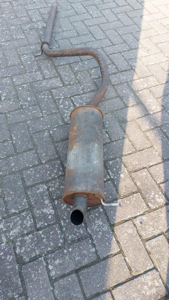 Einddemper voor vw polo, Ophalen