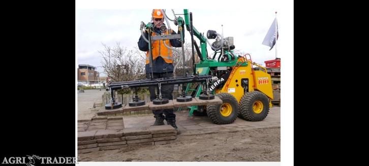 Sherpa 100 Met Bandensteller Skidster Vacuumunit, Zakelijke goederen, Machines en Bouw | Kranen en Graafmachines, Wiellader of Shovel
