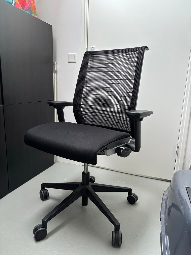 Bureaustoel Steelcase, Ophalen of Verzenden, Zo goed als nieuw, Zwart, Bureaustoel