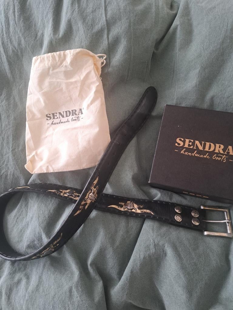 Sendra riem mt 90 cm, Kleding | Heren, Ophalen of Verzenden, Zo goed als nieuw, Bruin, Minder dan 95 cm