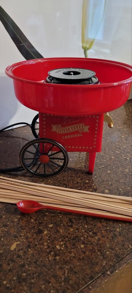 Suikerspin machine erg leuk voor verjaardag etc, Ophalen of Verzenden, Gebruikt