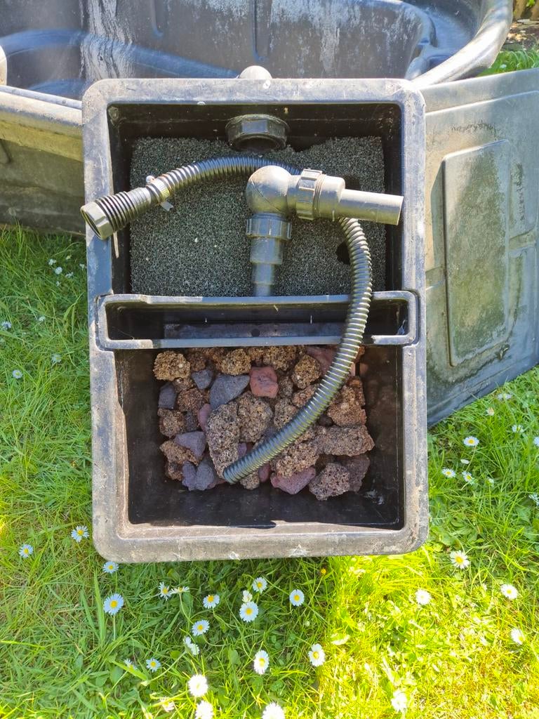 Grote Vijverbak met Filter - Ideaal voor uw Tuin, Ophalen of Verzenden
