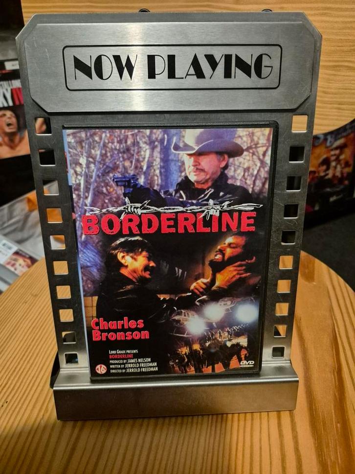 DVD Borderline met Charles Bronson, Cd's en Dvd's, Dvd's | Thrillers en Misdaad, Gebruikt, Actiethriller, Vanaf 16 jaar, Ophalen of Verzenden