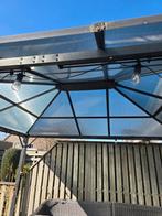 Mooie tuinoverkapping met kunststof dak en zijwanden, Tuin en Terras, Overkappingen, Ophalen