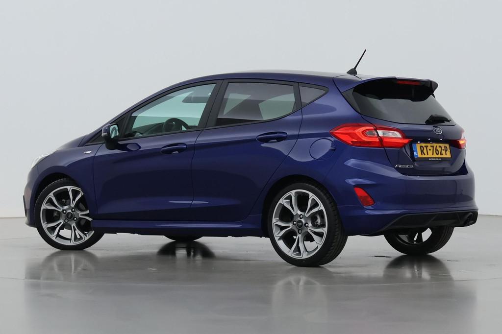 Ford Fiesta 1.0 EcoBoost ST-Line | Stoel+Voorruitverwarming, Voorwielaandrijving, Gebruikt, Blauw, Origineel Nederlands