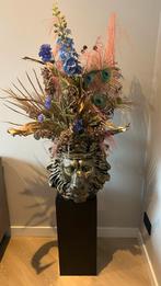 Grote Leeuwenkop Vaas met Zwarte Pilaar, Ophalen, Overige materialen, Gebruikt, Overige kleuren