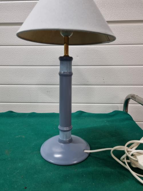 -	Tafellamp porselein blauw grijs, Ophalen of Verzenden, 'T Olde Gre-j, Info@toldegrej.nl, Endepoelstraat 20f Didam