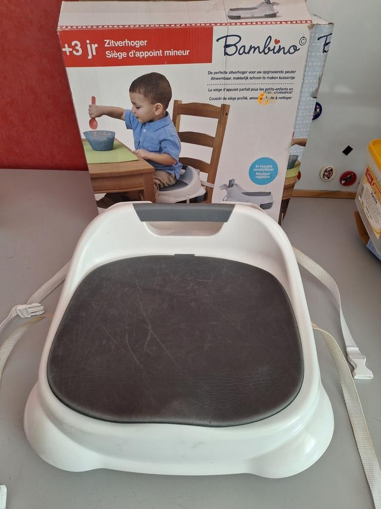 Bambino Stoelverhoger +3 jaar - Inklapbaar en verstelbaar, Kinderen en Baby's, Kinderstoelen, Ophalen