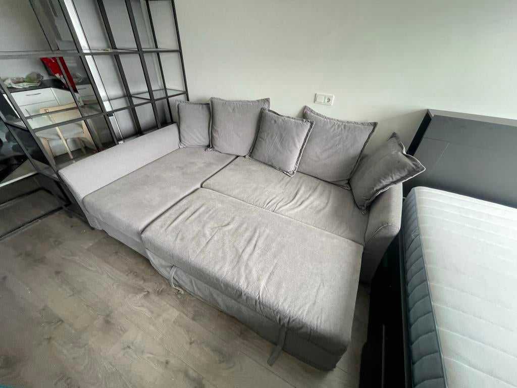 IKEA HOLMSUND slaapbank grijs 230x150, Huis en Inrichting, Slaapkamer | Slaapbanken, Gebruikt, Overige maten, Tweepersoons, Grijs