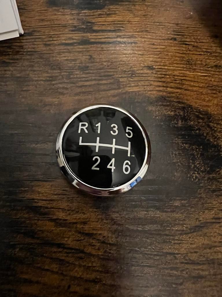 VW Transporter versnellings pook embleem 6 versnellingen, Auto-onderdelen, Dashboard en Schakelaars, Ophalen of Verzenden, Nieuw