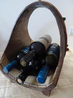 lektuurmand houten wijnton Italiaanse wijn mand wijnvat hout, Ophalen of Verzenden, Gebruikt