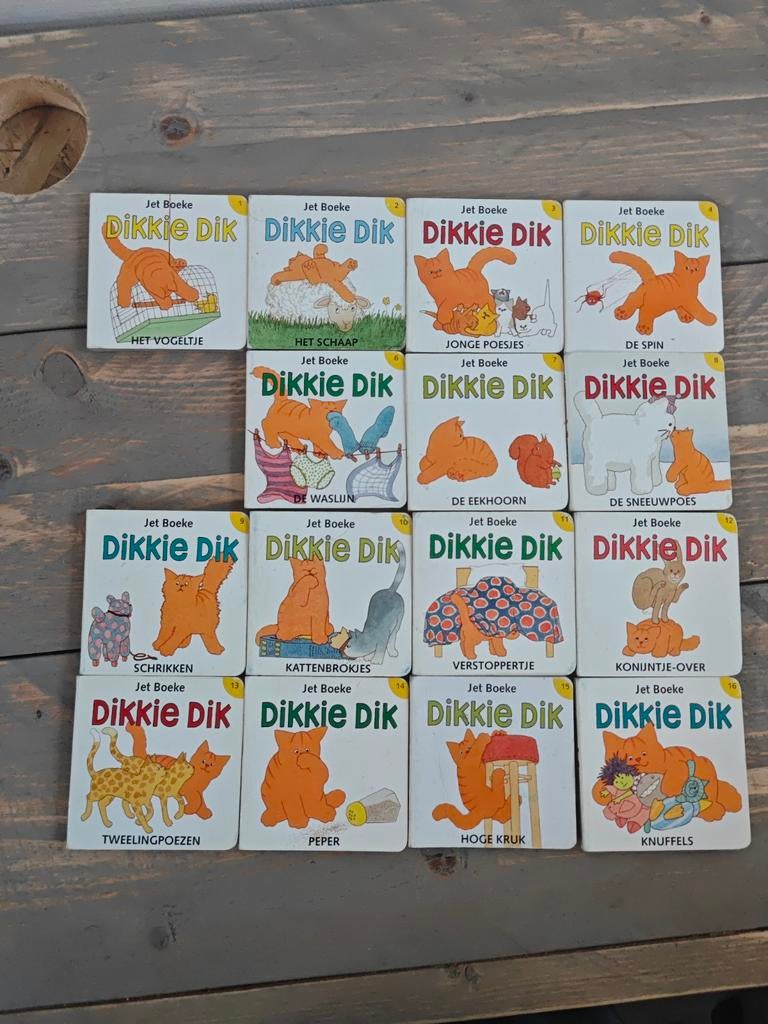 Dikkie dik boeken set, Ophalen of Verzenden, Gelezen, Jet Boeke