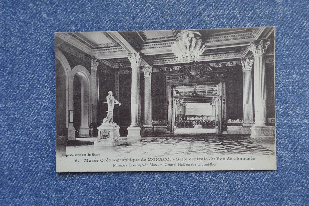 Monaco. Musée Océanographique, Ophalen of Verzenden, 1920 tot 1940, Gelopen, Overig Europa