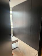 IKEA basiselement zwart bruin zonder indeling - 100cm breed, Gebruikt, 200 cm of meer, Overige houtsoorten, 50 tot 100 cm