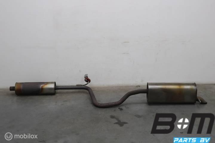 Einddemper met middendemper VW Polo 2G 2G6253609B, Auto-onderdelen, Uitlaatsystemen, Gebruikt