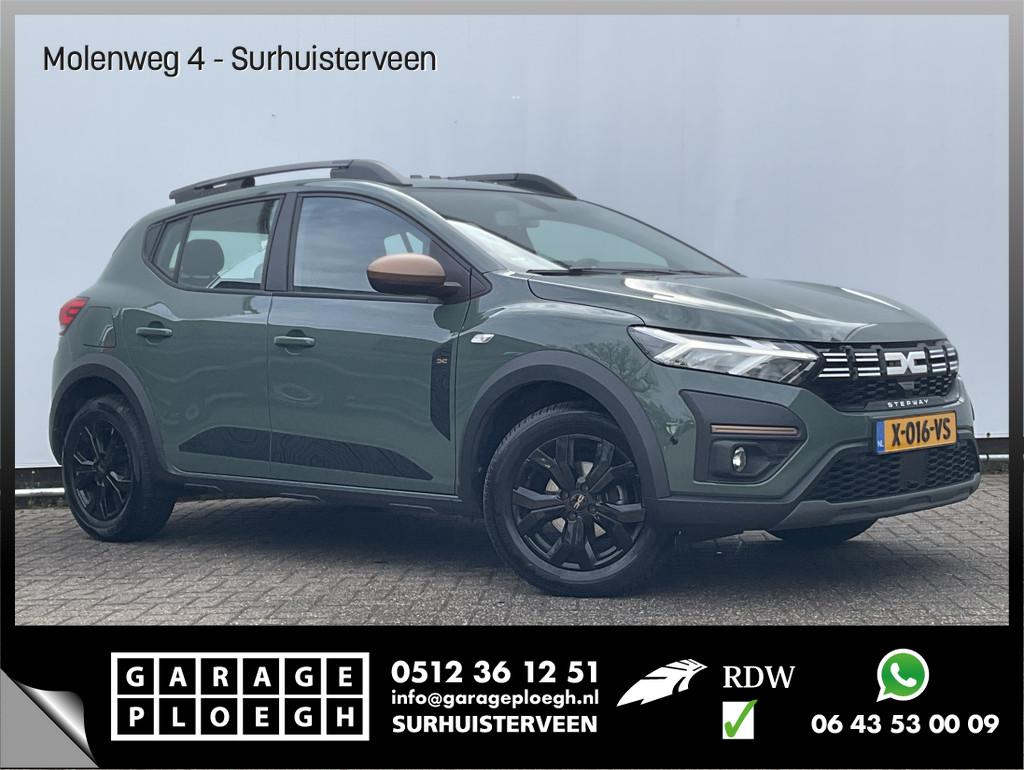 Dacia SANDERO Stepway 1.0 TCe 100 ECO-G Carplay Pano.dak Sto, Auto's, Dacia, Bedrijf, Te koop, Sandero Stepway, ABS, Achteruitrijcamera