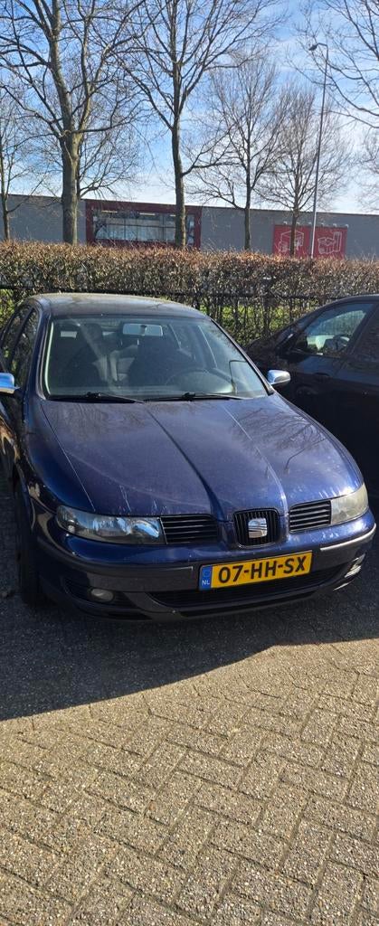 Seat Leon 1.8 20VT 132KW 2001 Blauw, Voorwielaandrijving, 4 cilinders, Origineel Nederlands, 1781 cc