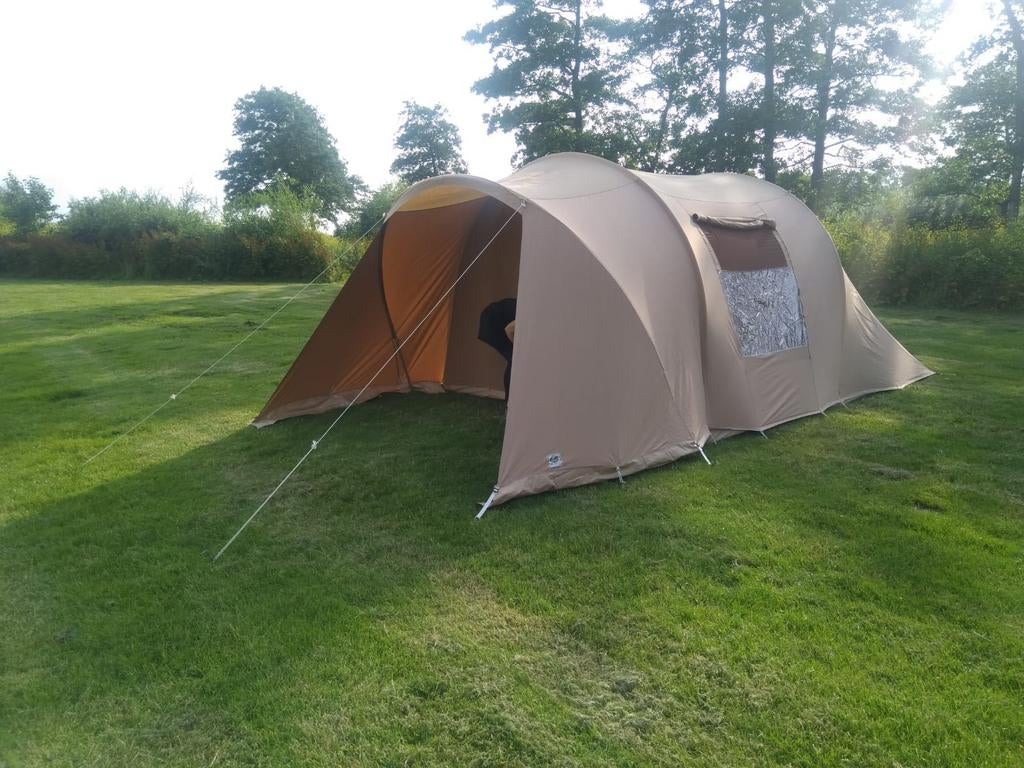 Prachtige Esvo tent de Gaviaal, Caravans en Kamperen, Tenten, Ophalen of Verzenden, Zo goed als nieuw, Tot en met 4