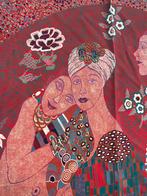 Bottega Veneta Zijden Sjaal - Rood, Ophalen of Verzenden, Zo goed als nieuw