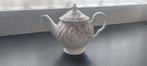 Vintage Engelse Theepot met Roze Bloemenpatroon, Antiek en Kunst, Ophalen of Verzenden