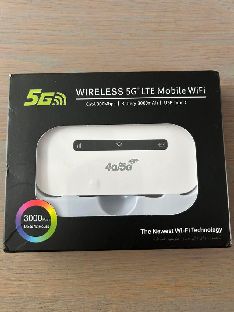 4G/5G mifi router, Overige typen, Ophalen of Verzenden, Zo goed als nieuw, Overige soorten