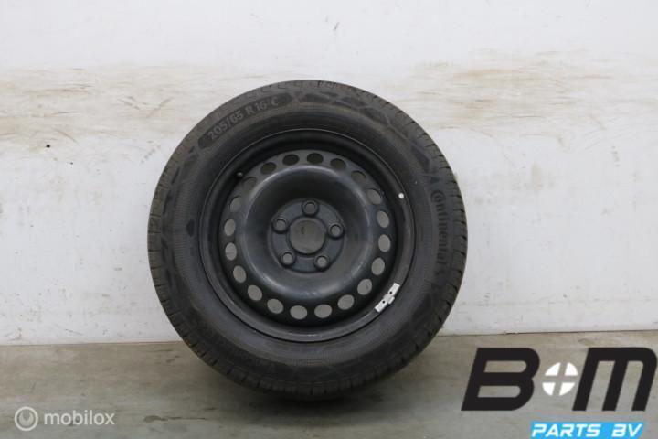 Volwaardig reservewiel 16 inch VW Transporter T5 7F0601027, Gebruikt, Band(en)