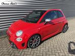 Fiat 500 C 1.4 T-Jet Abarth Automaat Cabriolet 165 PK, Auto's, Gebruikt, 4 cilinders, Cabriolet, Leder