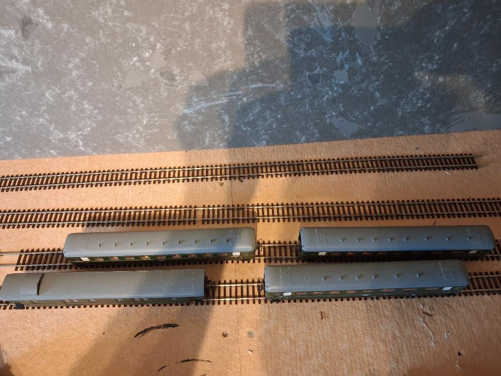 Modeltreinen, Hobby en Vrije tijd, Modeltreinen | H0, Gebruikt, Gelijkstroom, Wagon, Ophalen of Verzenden