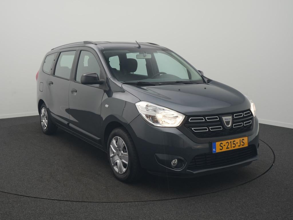 Dacia Lodgy 1.6 SCe 110 Bi-Fuel Ambiance 7p. - RIJKLAARPRIJS, Auto's, Dacia, Voorwielaandrijving, 12 maanden, Stof, Gebruikt