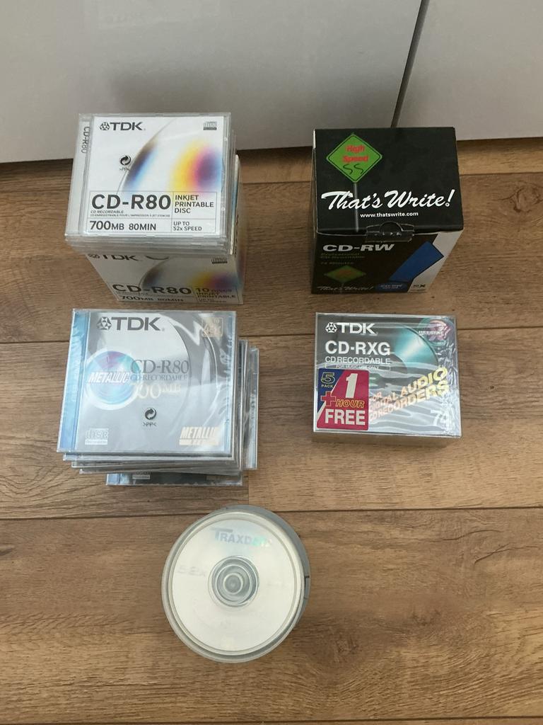 Recordable CD's, Ophalen, Nieuw, Cd, Herschrijfbaar